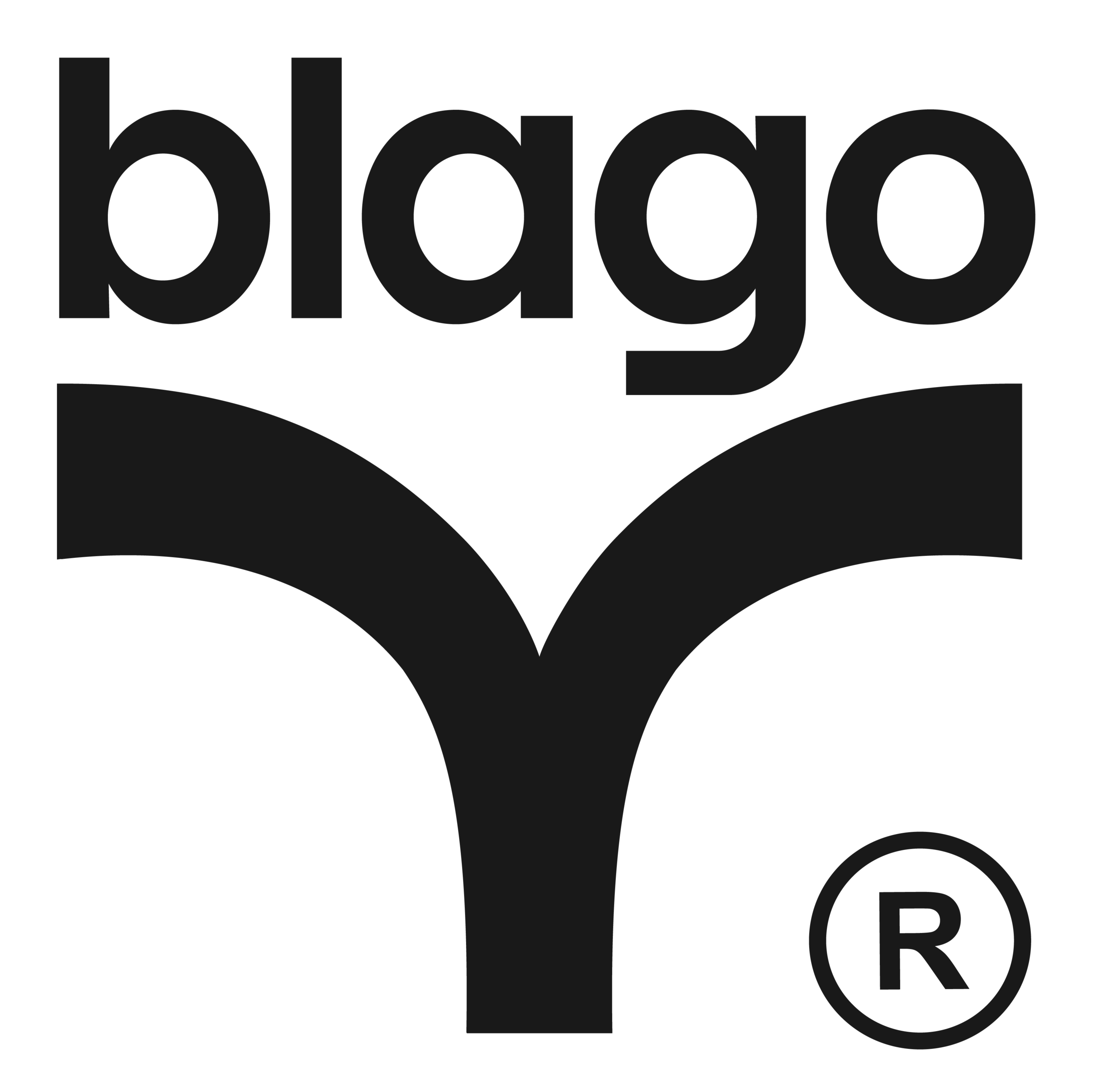 Логотип blago, будівельна компанія