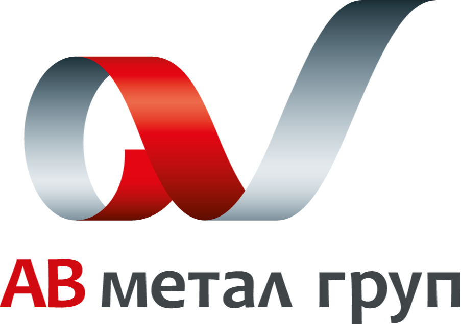 Логотип АВ метал груп