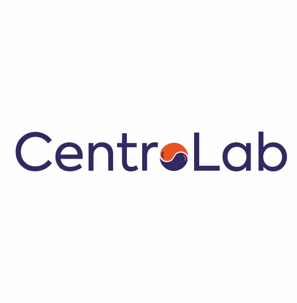 Логотип Centrolab, медична лабораторія
